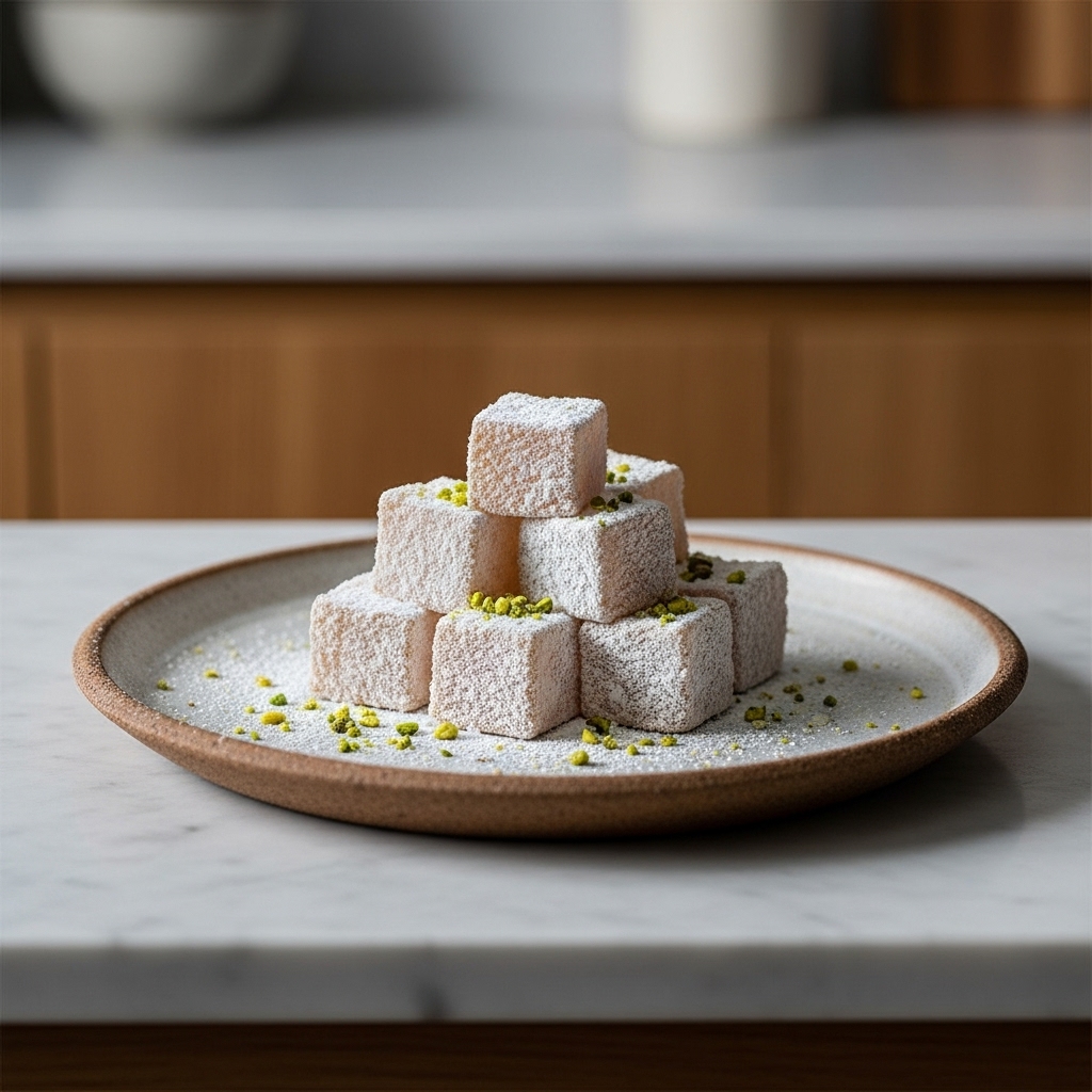 Ethereal Turkish Delight: A Vegan Brunch Sweet