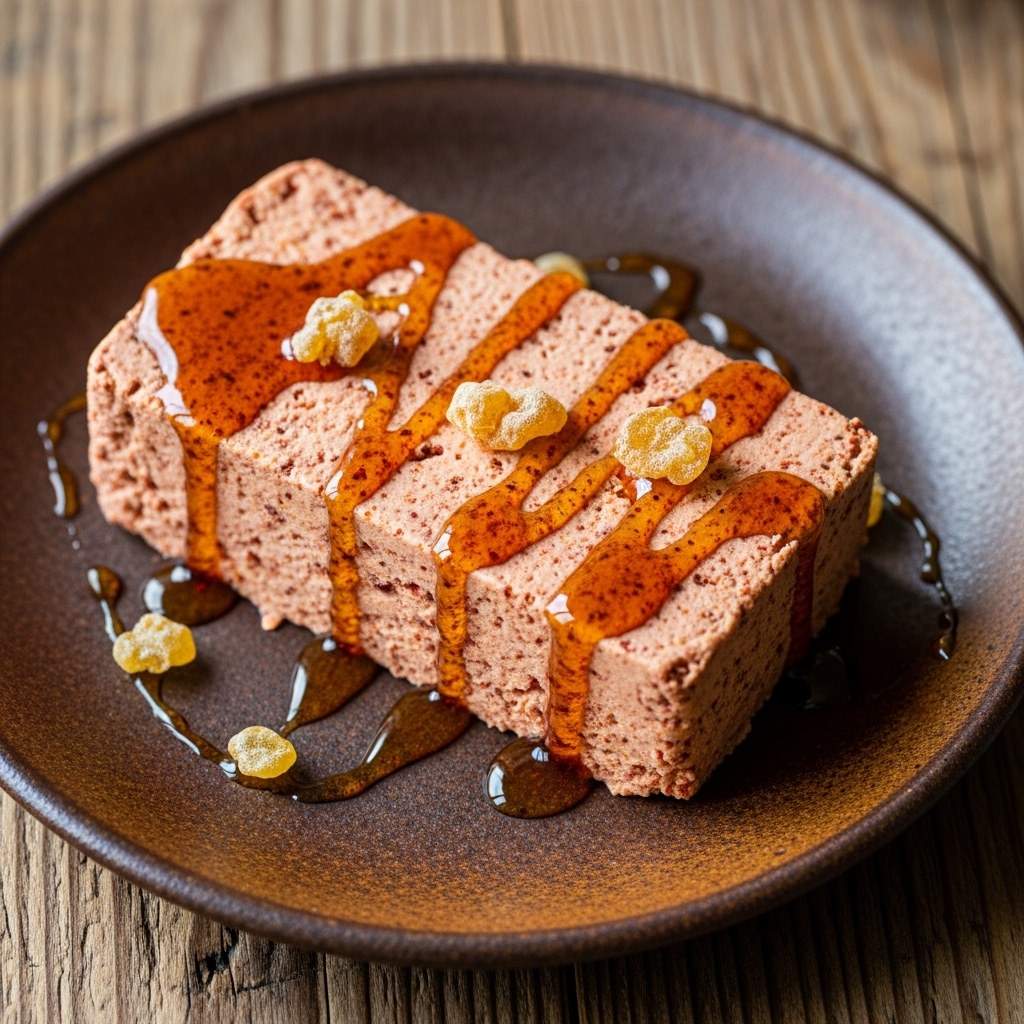 Ethiopian Berbere Spiced Vegan Semifreddo with Tikil Gum Resin Honey