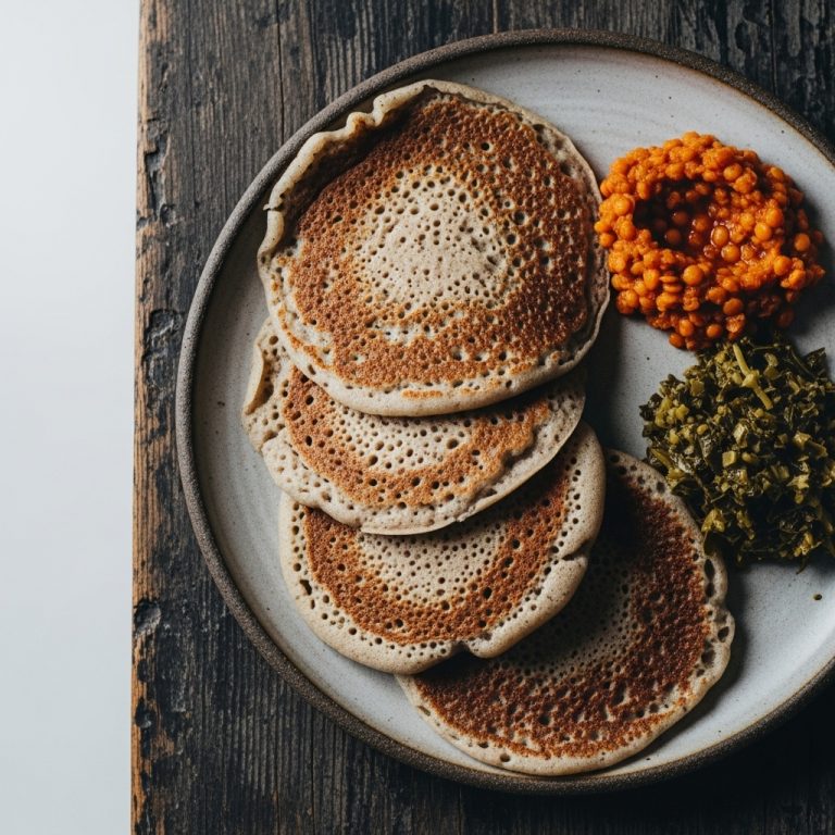 “Ethiopian Injera Pancakes: A Gluten-Free and Paleo Delight”