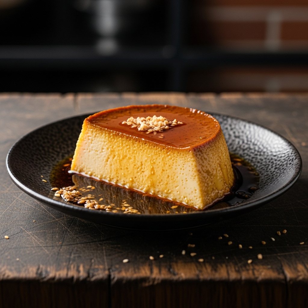 “Euphoria in Every Bite: Vegan Colombian Coconut Flan”
