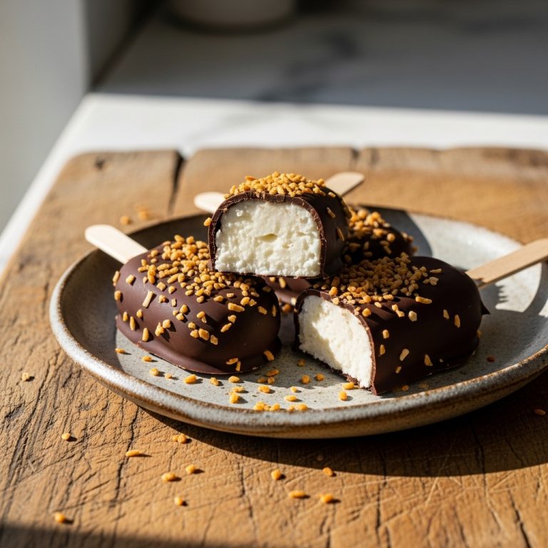 Euphoric Coconut Chocolate Dipped Pops