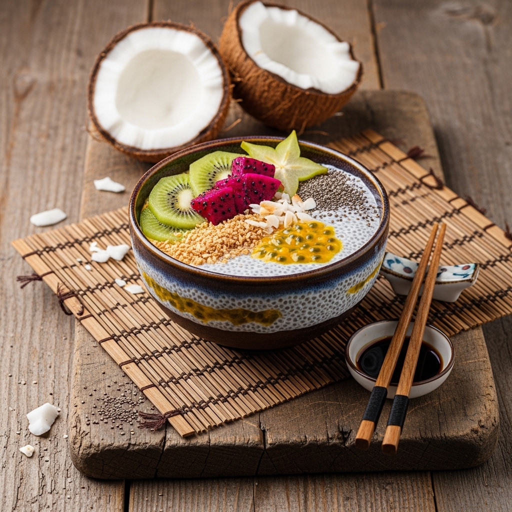 Exotic Coconut Chia Pudding