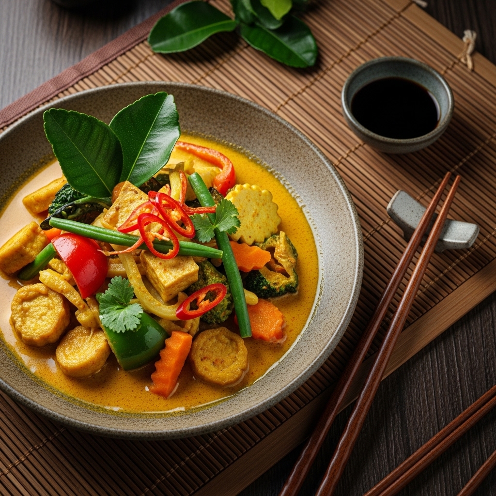 “Exquisite Cambodian Vegan Amok Recipe: A Heavenly Sensory Experience”