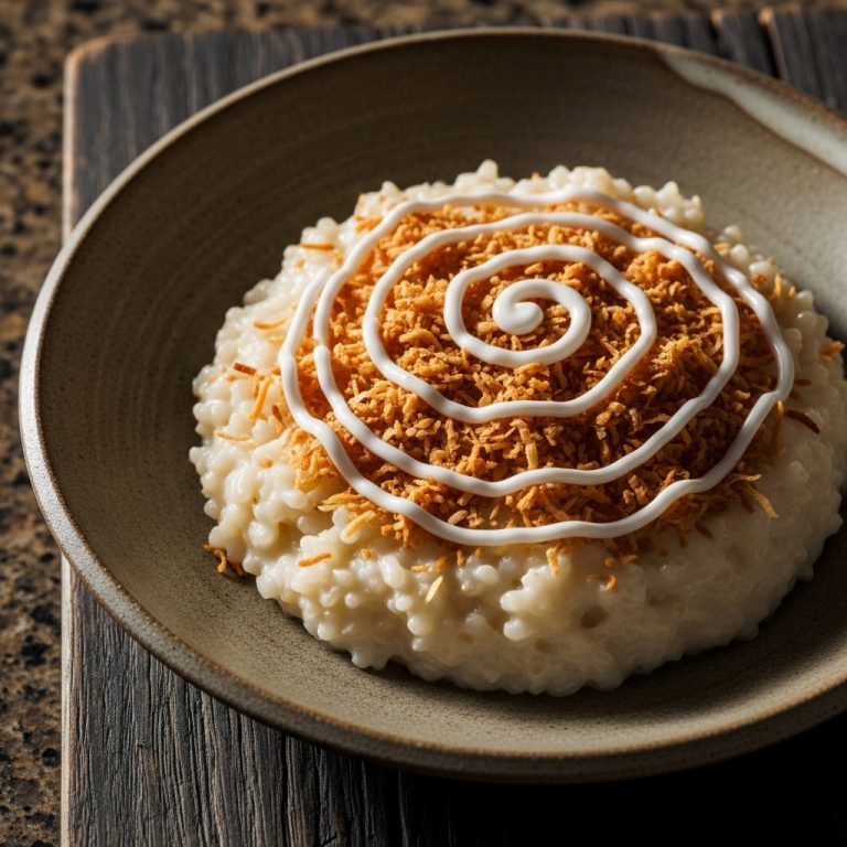 Exquisite Gluten-Free Ghanaian Coconut Rice Pudding (Kenkey Pudding)