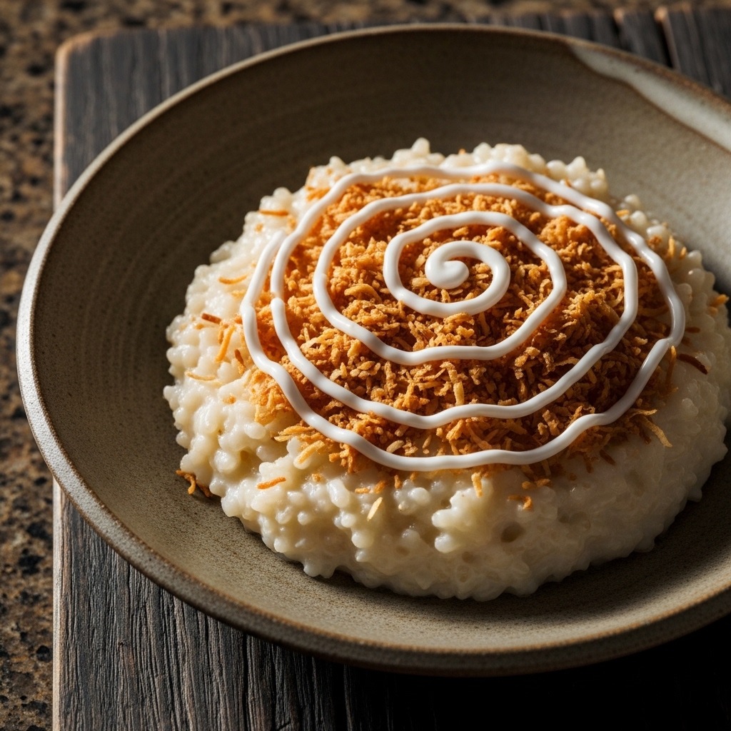 Exquisite Gluten-Free Ghanaian Coconut Rice Pudding (Kenkey Pudding)