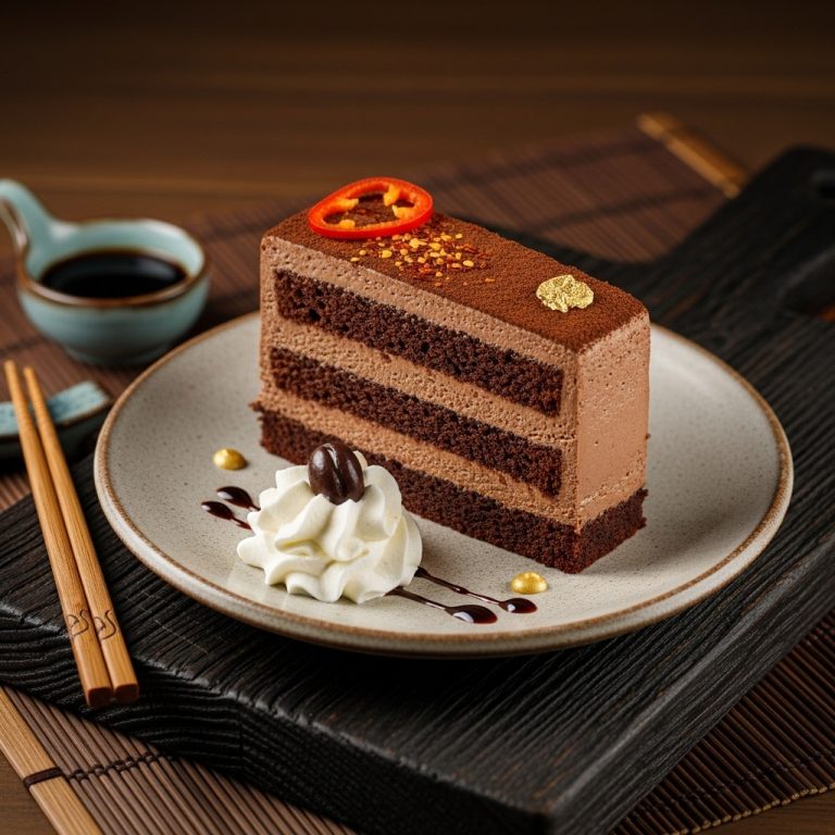 Exquisite Gluten-Free Mexican Chocolate Mousse Cake