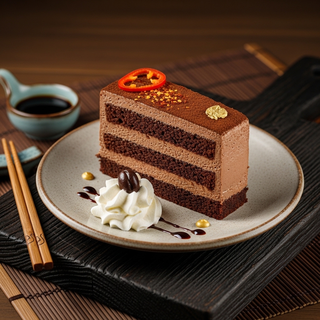 Exquisite Gluten-Free Mexican Chocolate Mousse Cake