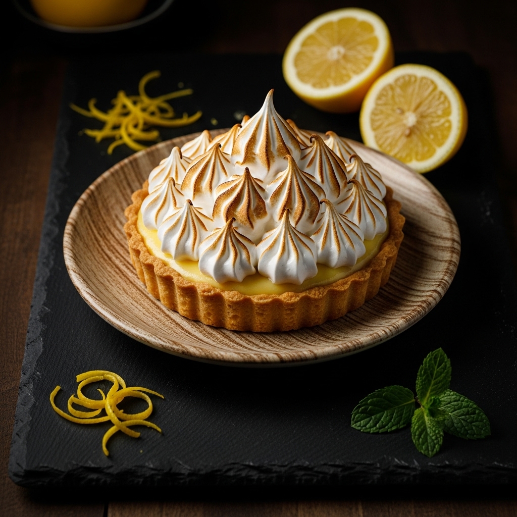Exquisite Keto Lemon Meringue Pie Tarts