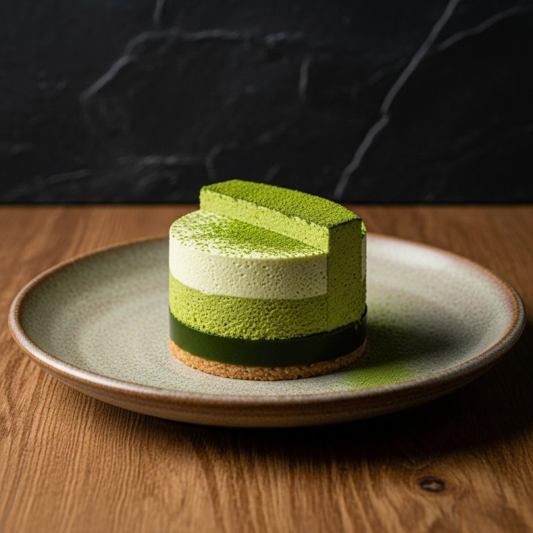 Exquisite Matcha Mousse Delight – A Paleo-Friendly Japanese Dessert for the Elegant Palate