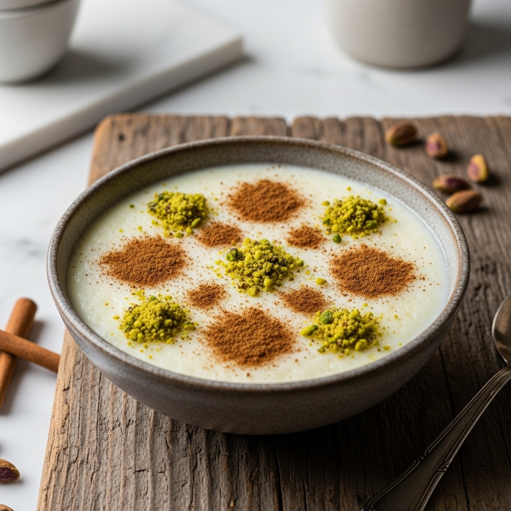 Exquisite Persian Firni: A Creamy Rice Pudding Masterpiece