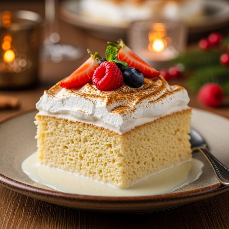 Exquisite Venezuelan Gluten-Free Tres Leches Cake