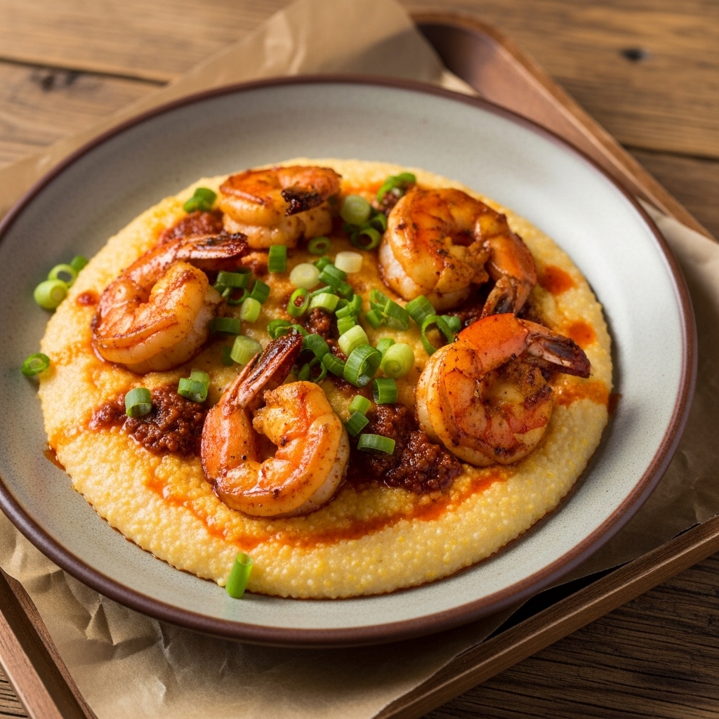 Famous Fiery Shrimp & Grits: A Southern Grill Dinner Twist