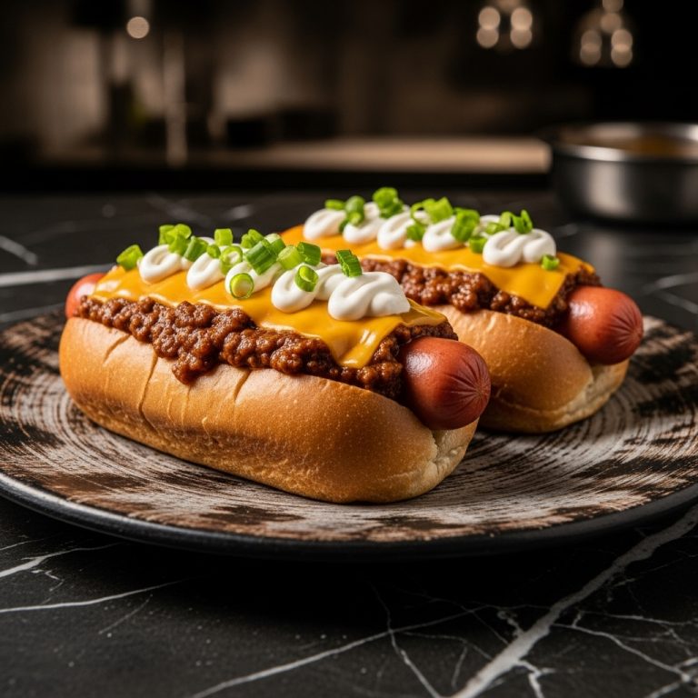 Famous Game Day Tailgate Chili Dogs