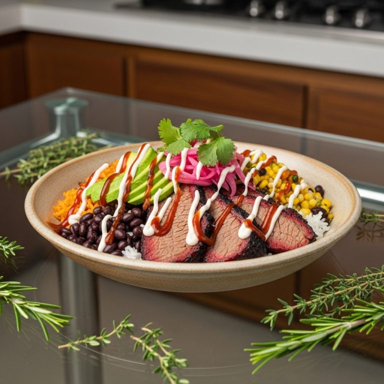 Famous Texas BBQ Brisket Burrito Bowl