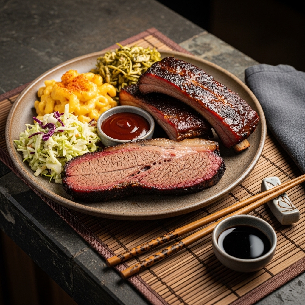 Famous Texas BBQ Smokehouse Dinner