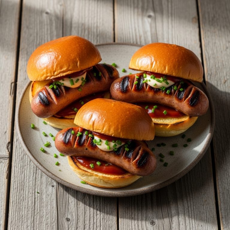 Festival Classic Appetizer – Grilled BBQ Bratwurst Sliders