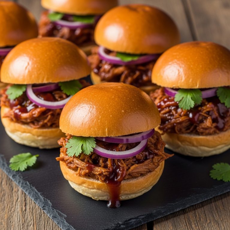 Festival Classic Dinner: Smoky BBQ Pulled Pork Sliders