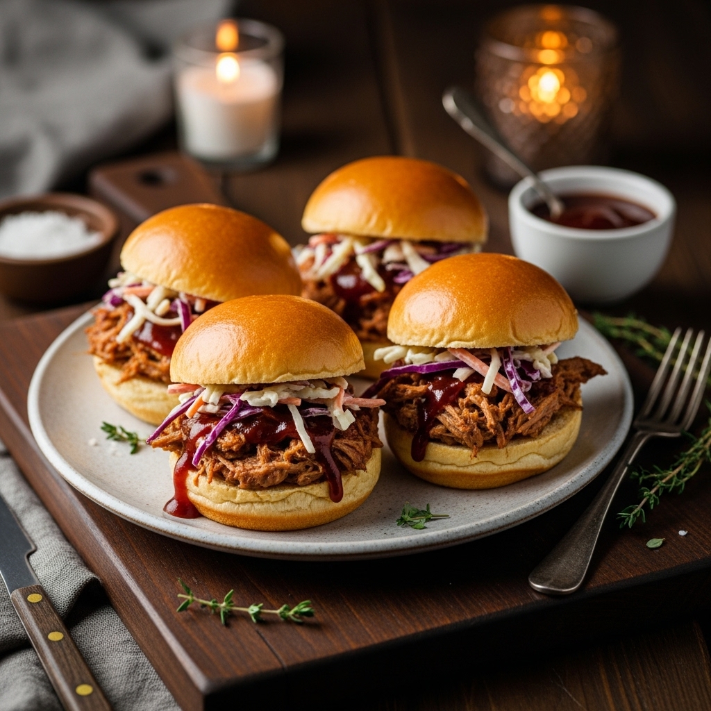 Festival Classic Lunch – Carolina Pulled Pork Sliders