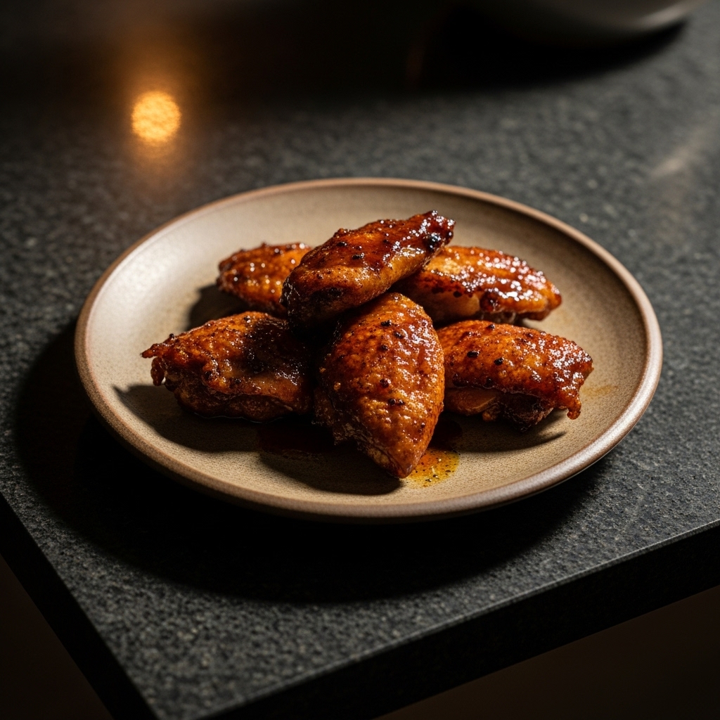 Festival Classic Lunch: Crispy Smoky BBQ Chicken Skins
