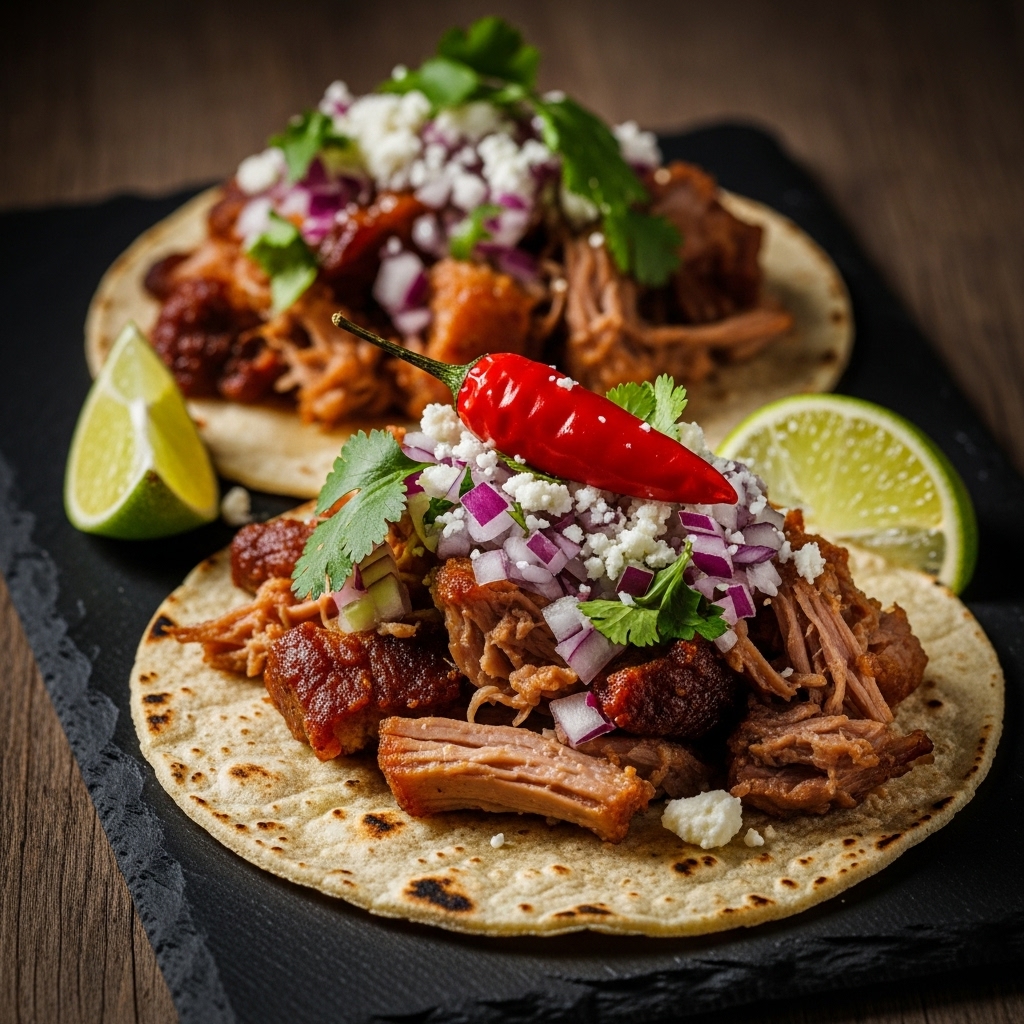 Festival Classic Lunch: Firecracker BBQ Carnitas Tacos