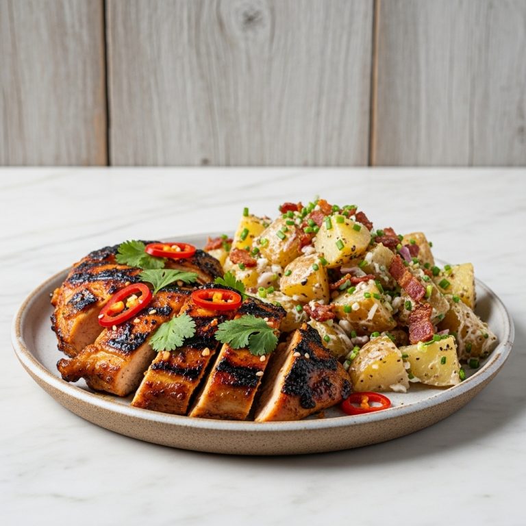 Festival Classic Lunch: Firecracker Grilled Chicken & Smoky Potato Salad