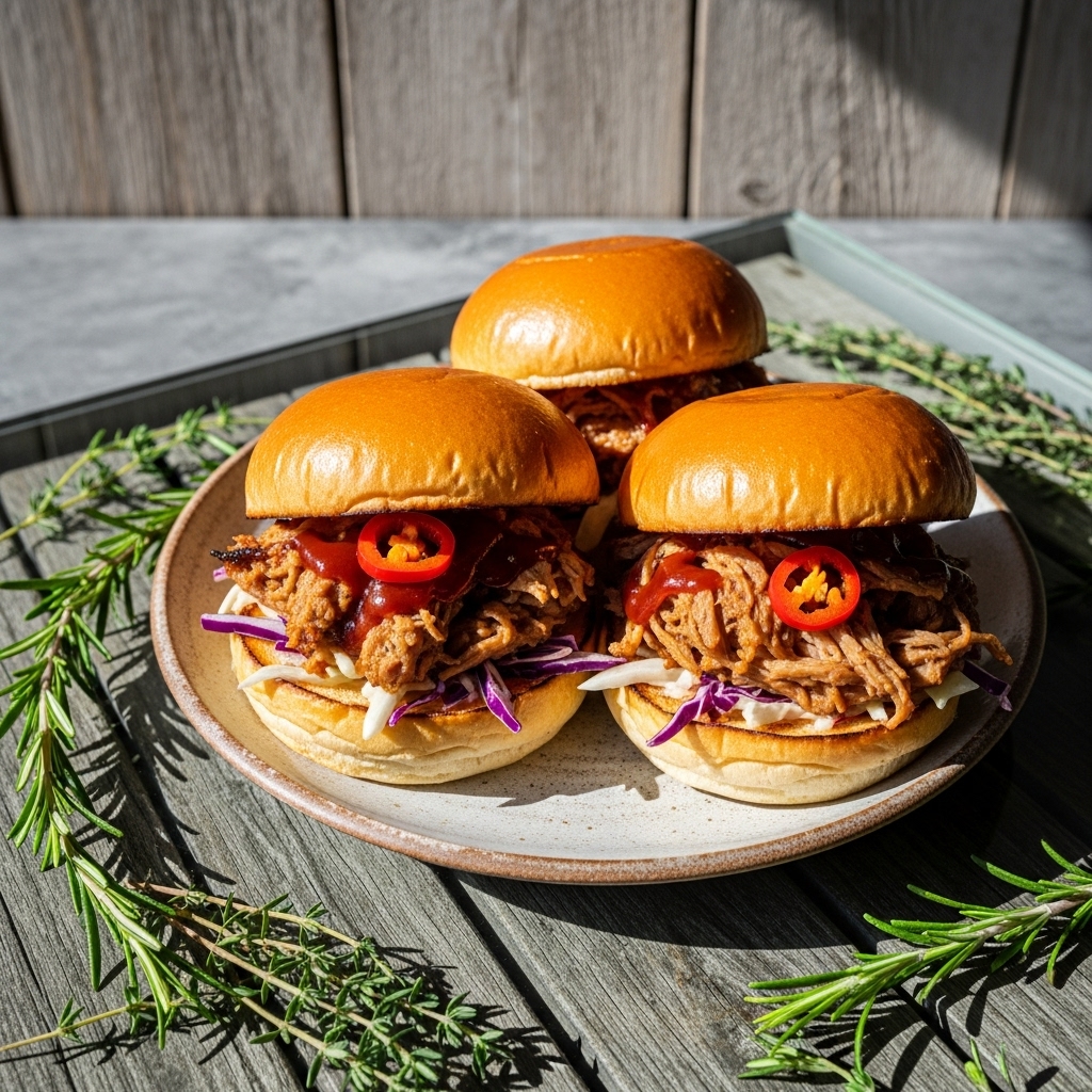 Festival Classic Lunch: Firecracker Pulled Pork Sliders