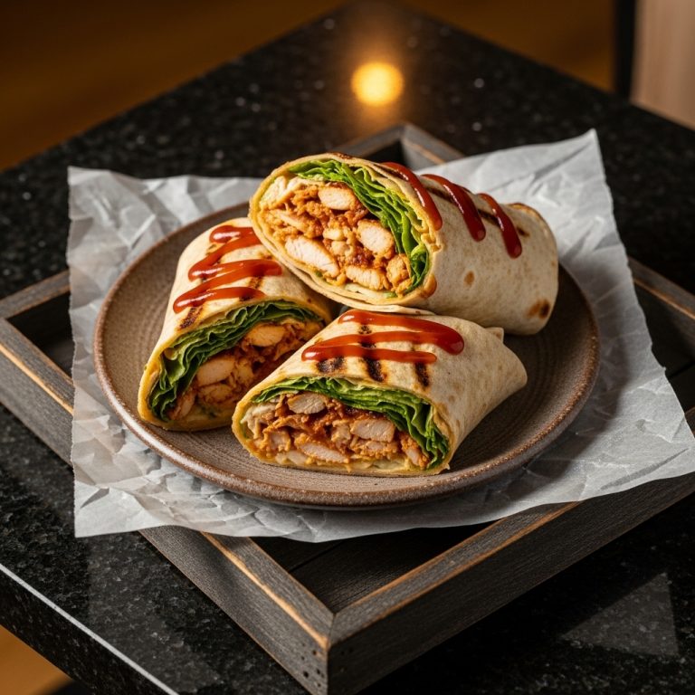 Festival Classic Lunch – Grilled BBQ Chicken Wraps