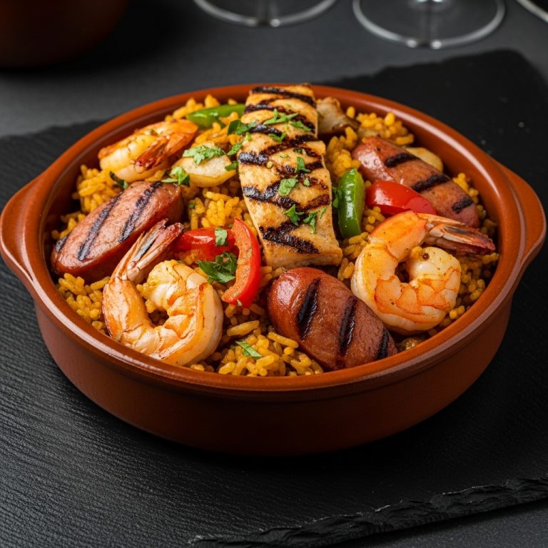 Festival Classic Lunch: Grilled Jambalaya Paella