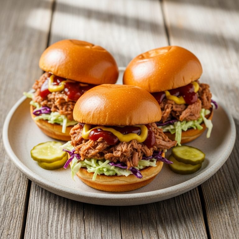 Festival Classic Lunch: Smoky Carolina Pulled Pork Sliders