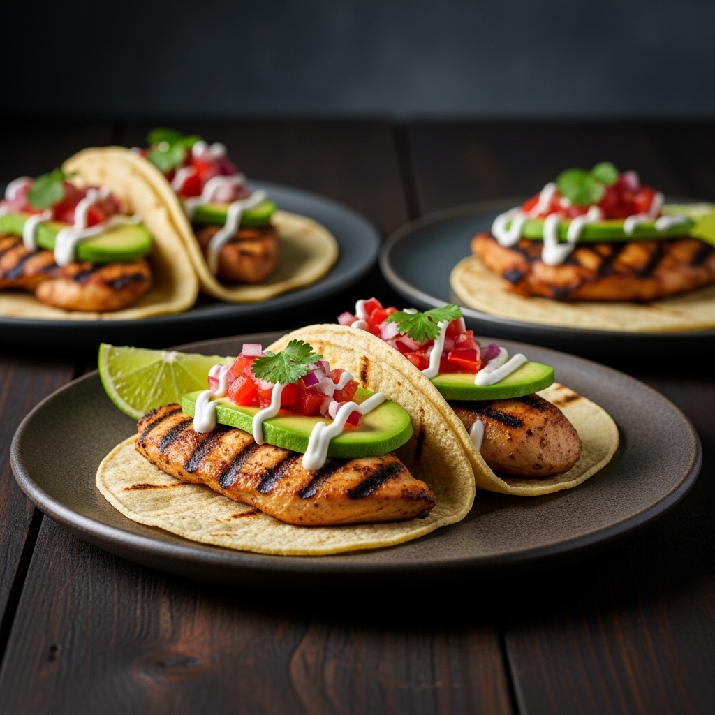 Festival Classic Lunch – Smoky Grilled Chicken Tacos