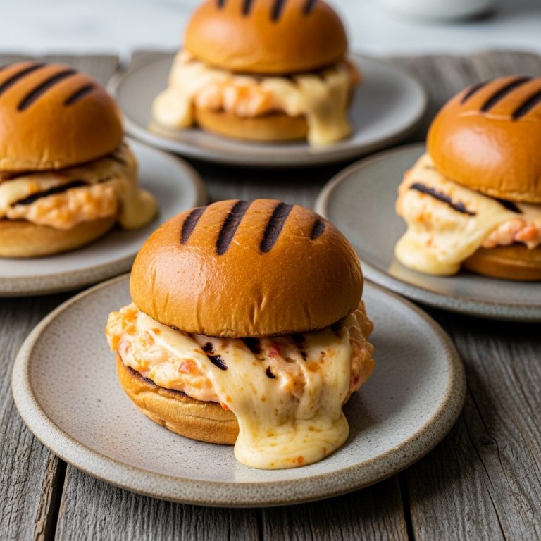 Festival Classic Lunch – Smoky Grilled Pimento Cheese Sliders