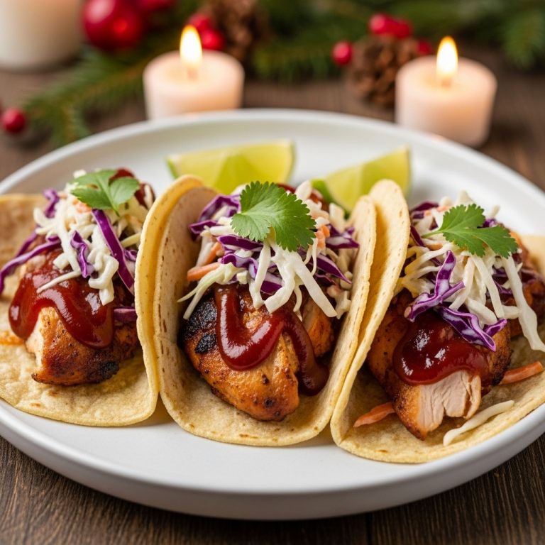 Festival Classic Lunch: Texas-Style BBQ Chicken Tacos