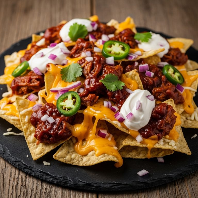 Festival Classic Snack – Street Style BBQ Nachos