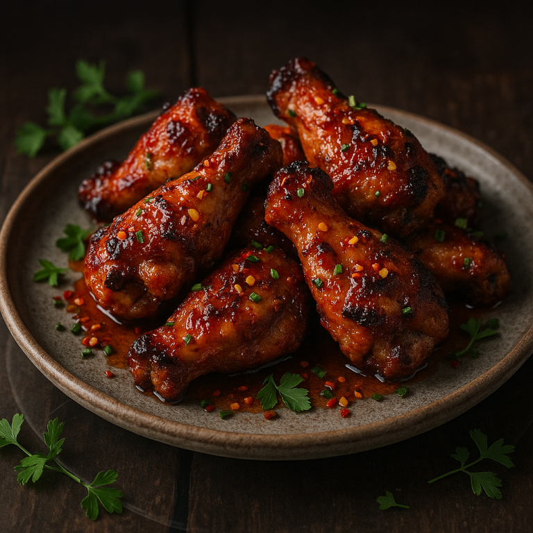 Festival Firecracker BBQ Chicken Wings