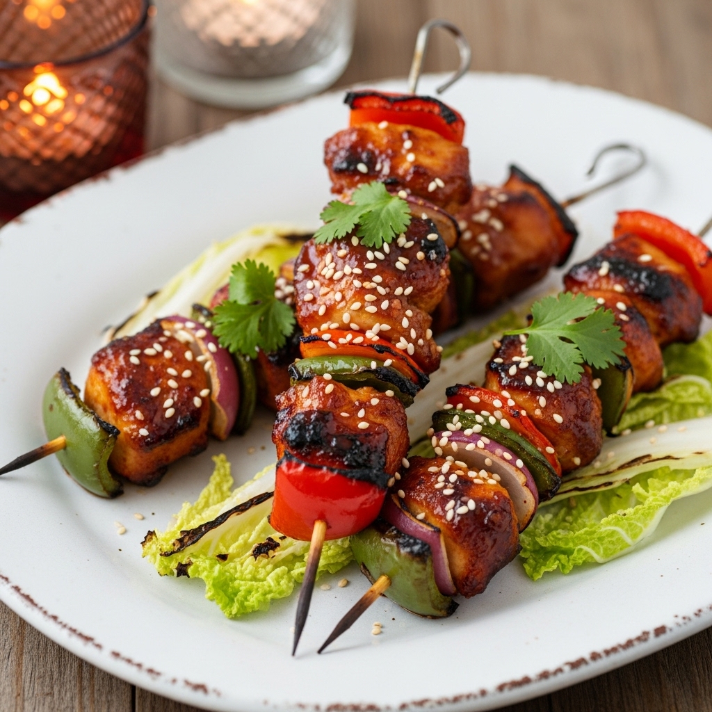 Festival Firecracker Chicken Skewers
