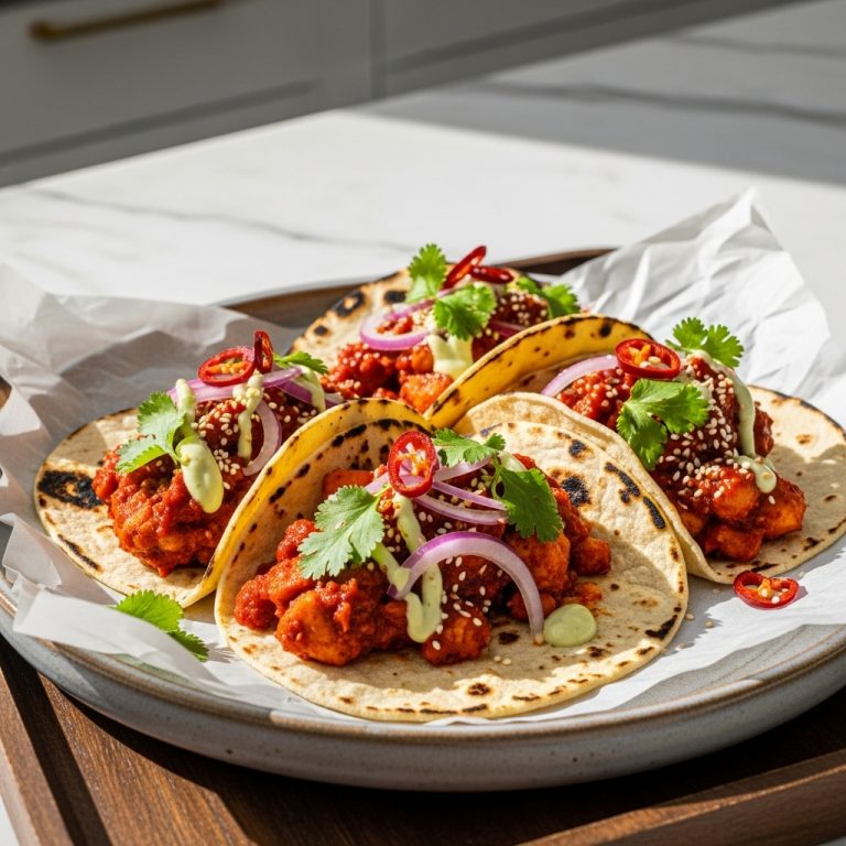 Festival Firecracker Chicken Tacos