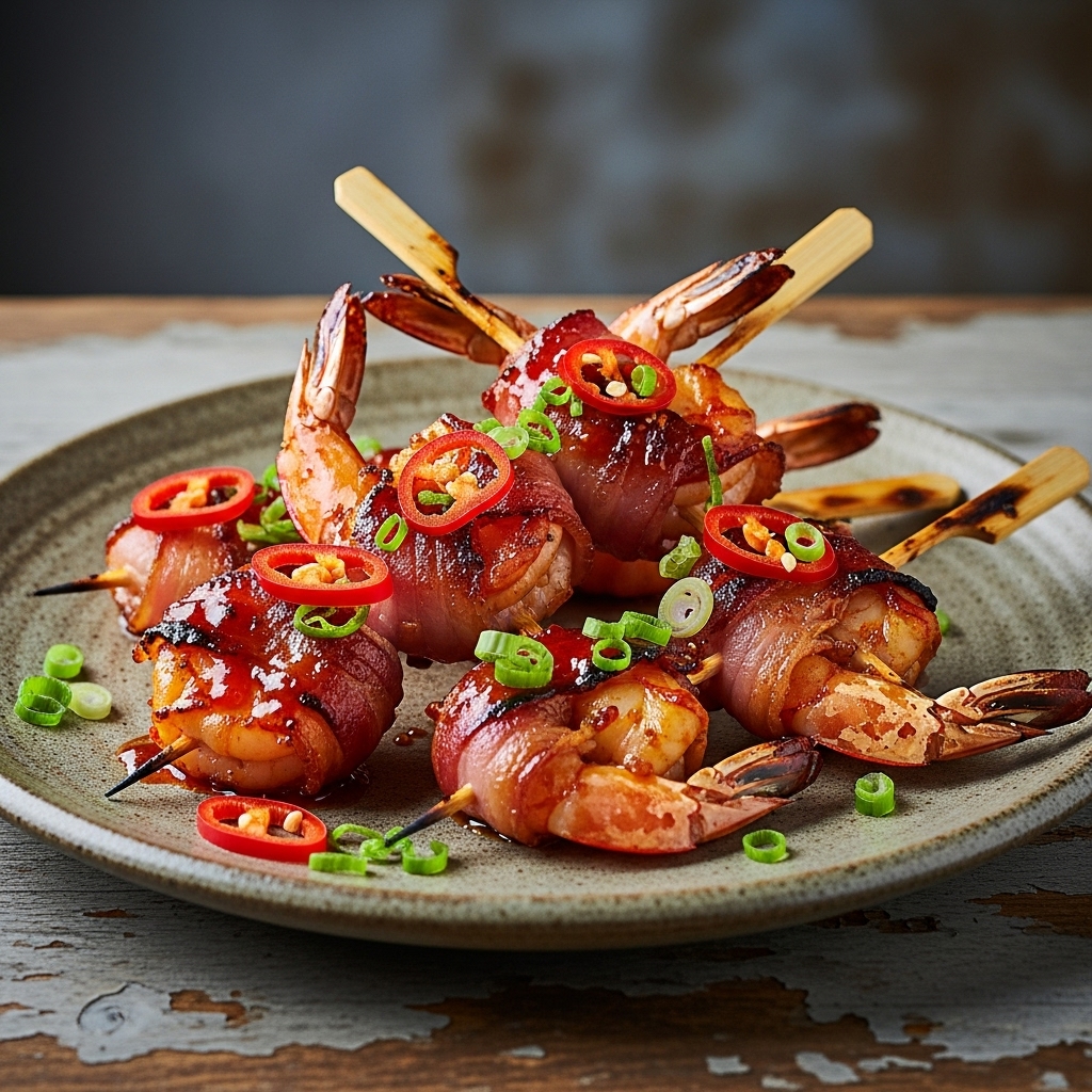 Festival Firecracker Shrimp Skewers