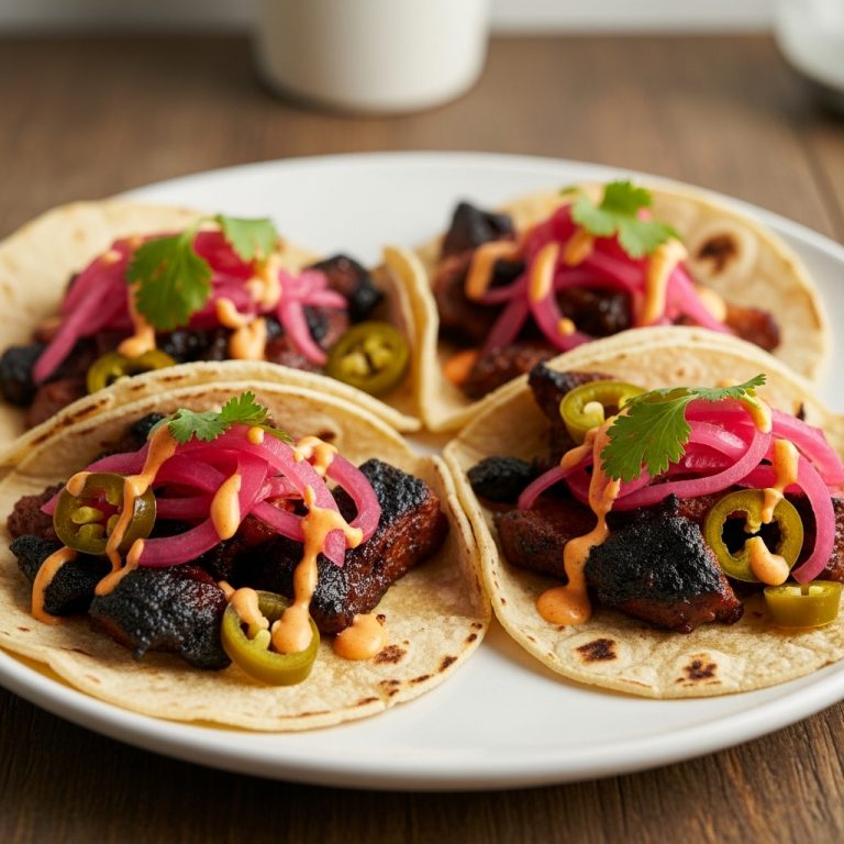 Fiery BBQ Street Tacos