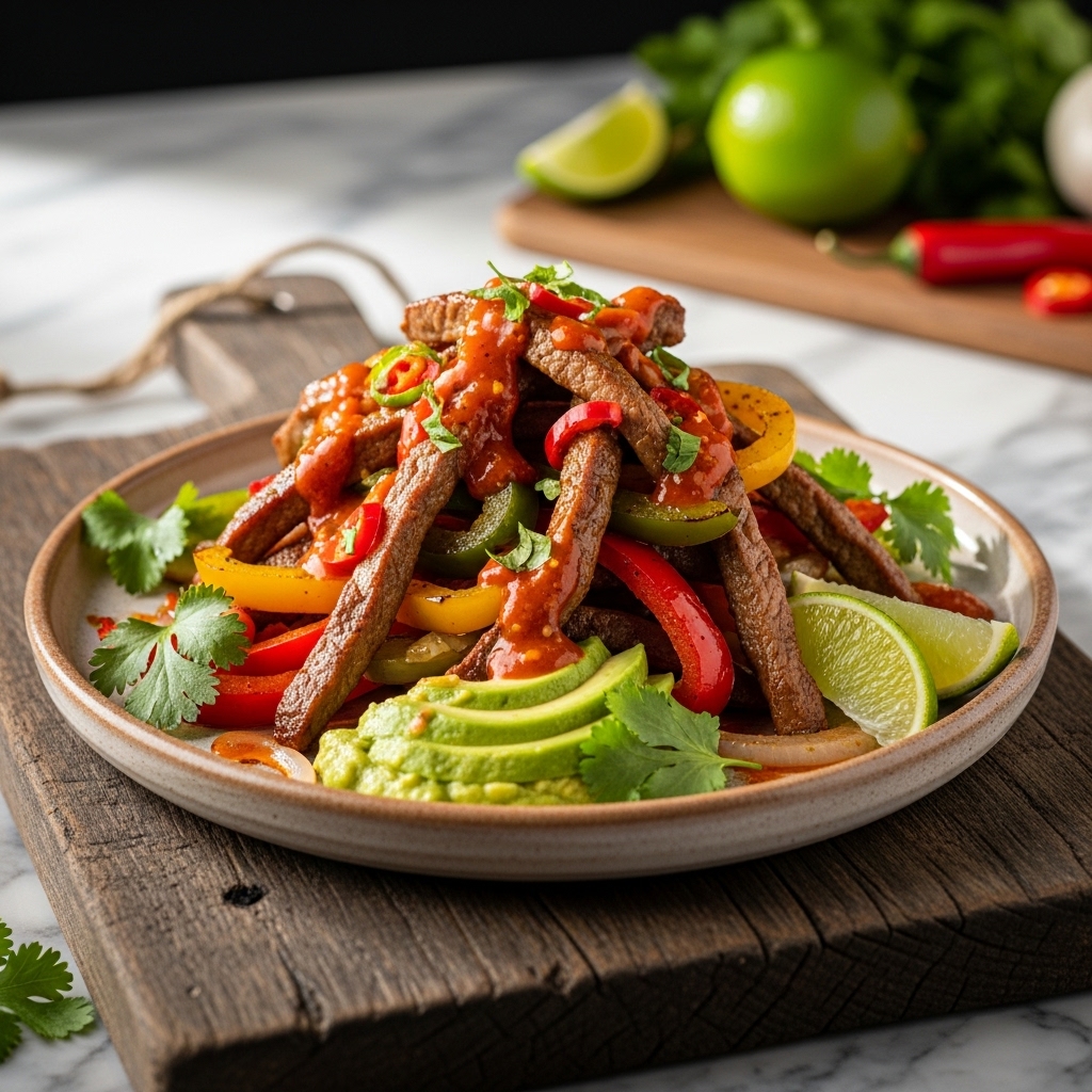 Fiery Fajita Street Snack
