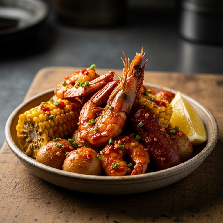 Fiery Shrimp Boil Street Feast