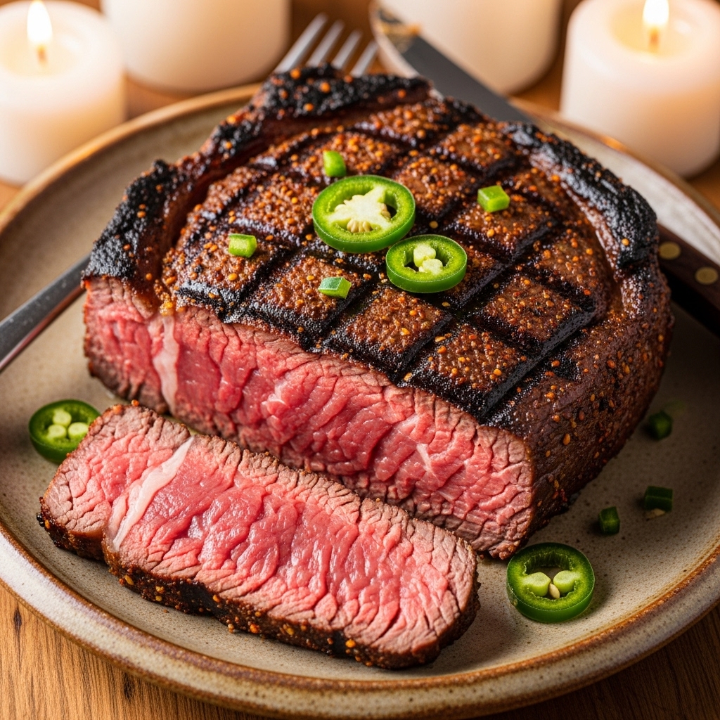 Fiery Southwest Cowboy Steak