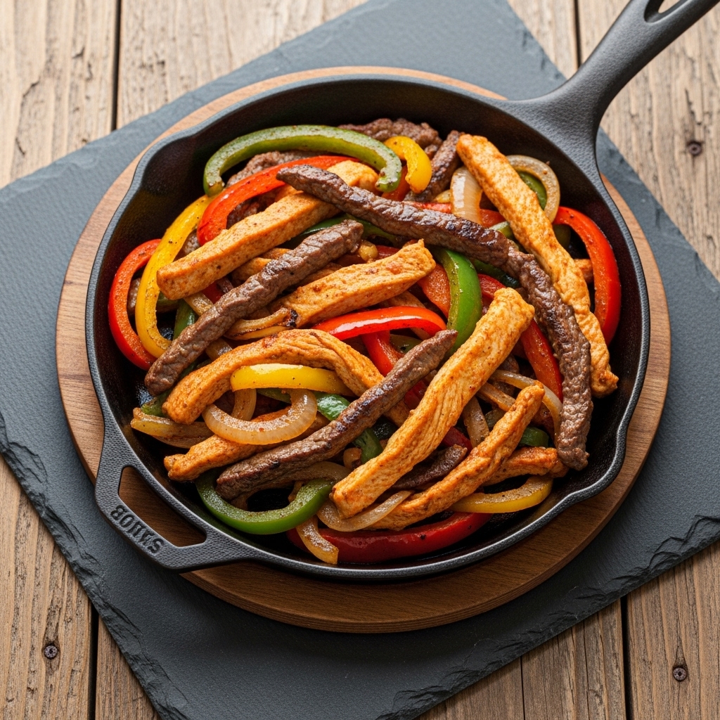 Fiesta Fajita Skillet: Tex-Mex Sizzling Showstopper