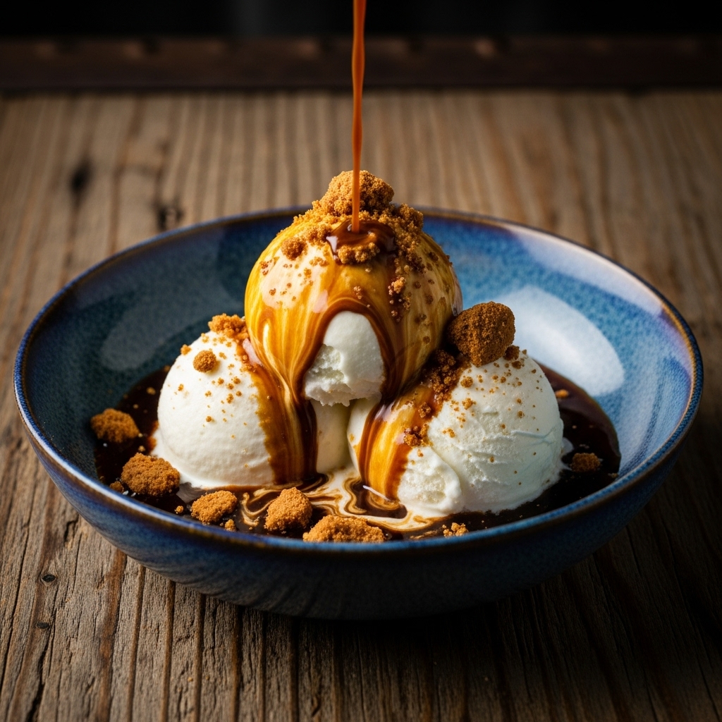 Fior di Latte Amaretto Affogato