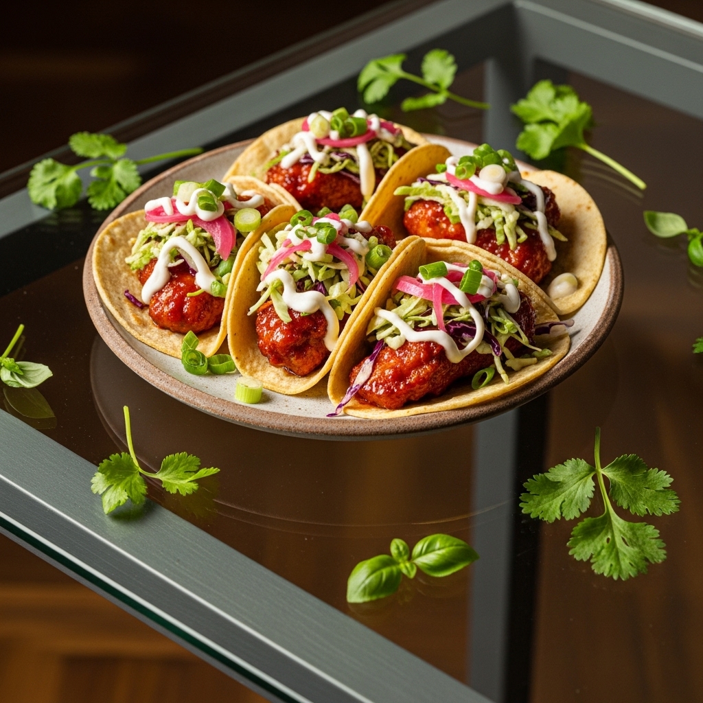 Fireball Chicken Tacos