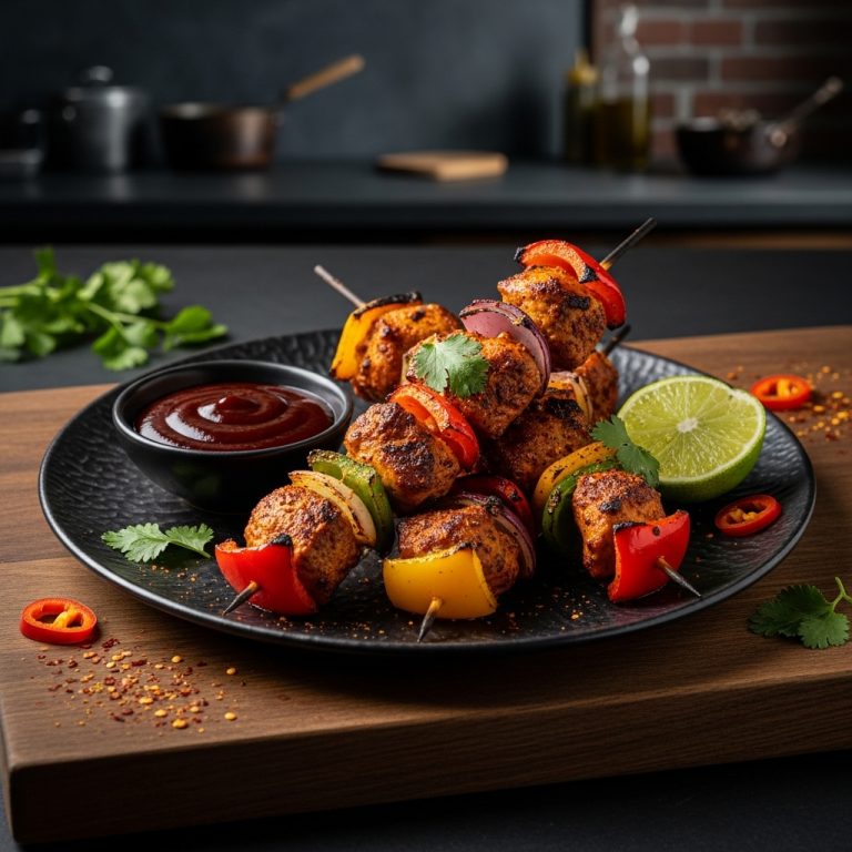 Fireball Fajita Skewers