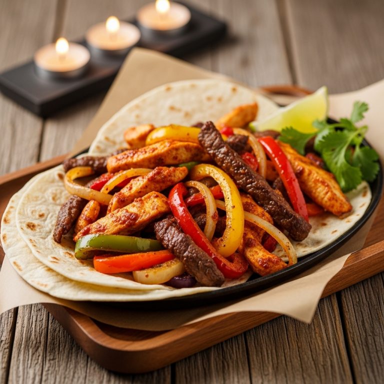 “Fireball Fiesta Fajitas: Tex-Mex Cookout Lunch”