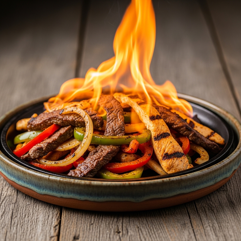 Fireball Football Fajitas