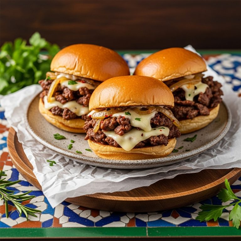 Fireball Philly Cheesesteak Sliders