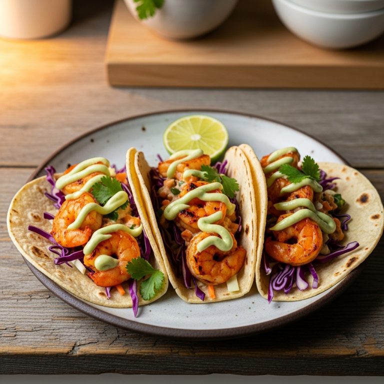 Fireball Shrimp Tacos