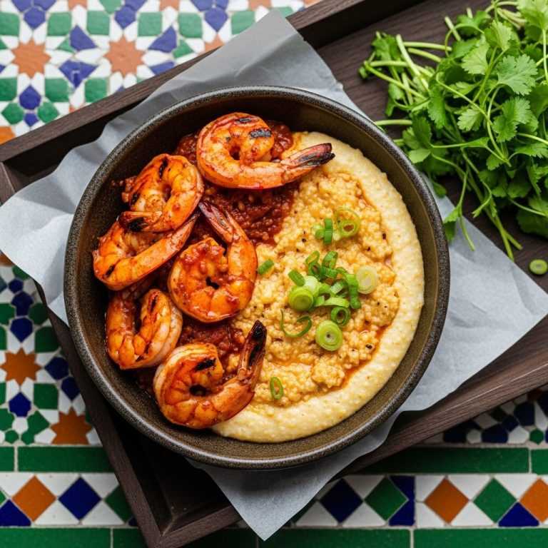 Fireball Shrimp and Smoky Grits: A Southern Grill Lunch Sensation